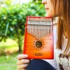 GECKO MC-L / MC-S 17音 便携卡林巴 虎紋楓木 拇指琴 KALIMBA 