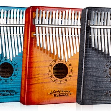 GECKO MC-L / MC-S 17音 便携卡林巴 虎紋楓木 拇指琴 KALIMBA 