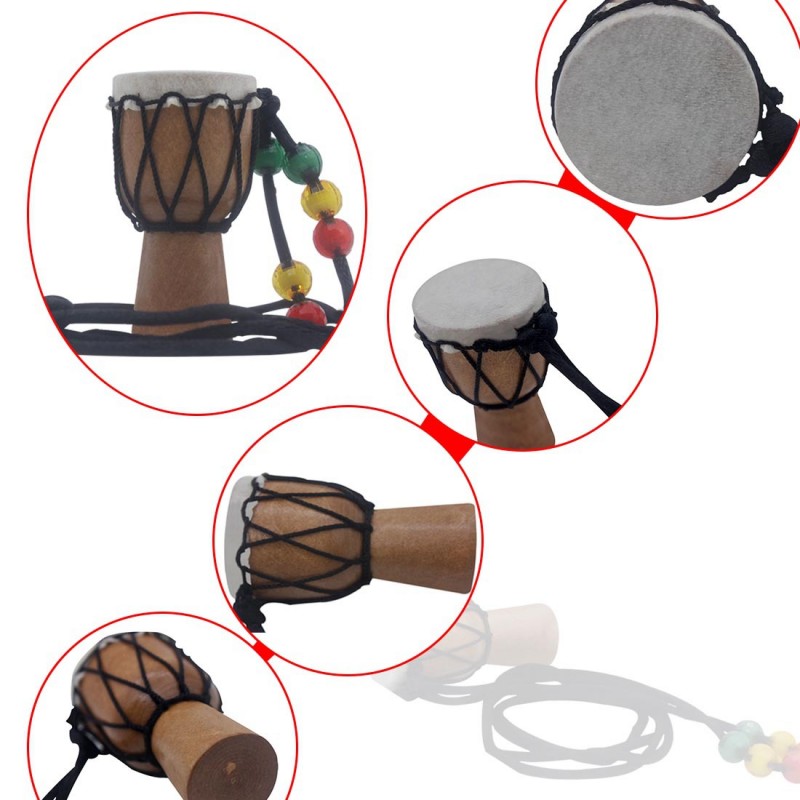 迷你非洲鼓 項鍊 非洲手鼓飾品 