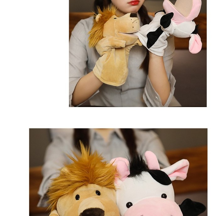 兒童 動物手偶 手套玩偶 24cm Animal Hand Puppets (單個裝)