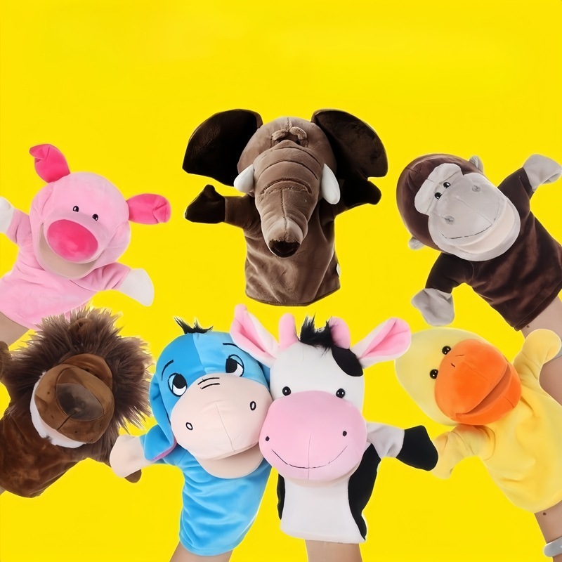 兒童 動物手偶 手套玩偶 24cm Animal Hand Puppets (單個裝)