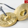 尼泊爾 手工黃銅 碰鈴 黃銅八寶款