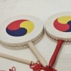 20CM 木質 朝鮮鼓 手搖韓鼓 朝鮮太平鼓 手鼓