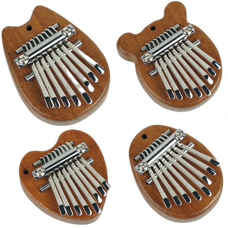 兒童 8音 迷你 便携卡林巴 迷你拇指琴 MINI KALIMBA (一套四款)