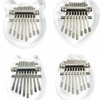 兒童 8音 迷你 便携卡林巴 迷你拇指琴 MINI KALIMBA 水晶款 (一套四款)