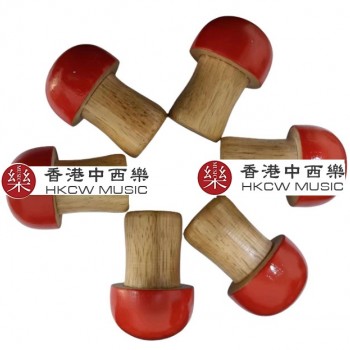 兒童木質  蘑菇型 沙筒 沙球 maraca (單個裝)