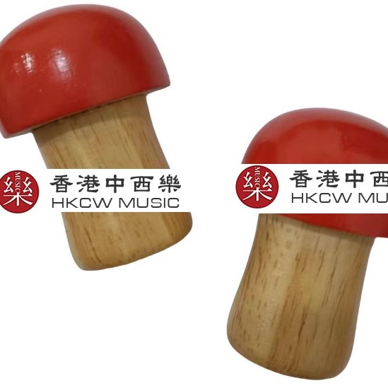 兒童木質  蘑菇型 沙筒 沙球 maraca (單個裝)