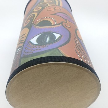 20cm 兒童 高身花鼓 手敲打擊鼓 手提鼓