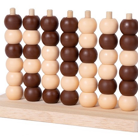 兒童木製 立體 四子棋 四連棋