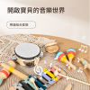 兒童木製 彩色 敲擊樂器 手搖樂器 (8件套裝)