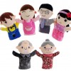 兒童 卡通一家人手偶 手套玩偶 25cm Family Hand Puppets (單個裝)