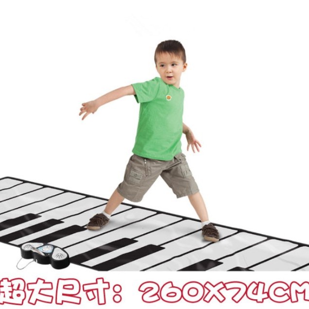 兒童 24鍵 手捲鋼琴 大跳舞琴毯 手捲琴音樂墊 琴毯 琴墊 Rolling piano