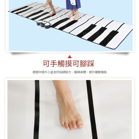 兒童 24鍵 手捲鋼琴 大跳舞琴毯 手捲琴音樂墊 琴毯 琴墊 Rolling piano