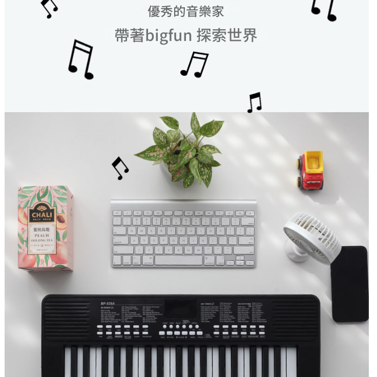 CS-BF528 37鍵 兒童電子琴 充電款