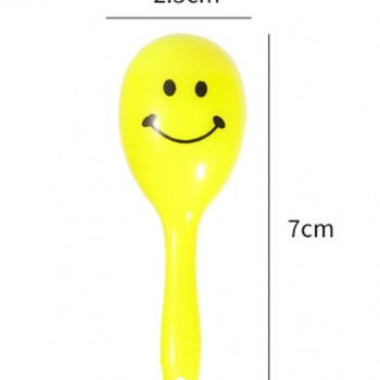 7CM 兒童迷你 笑臉 塑膠沙錘 手指 迷你沙錘 maraca (單個裝)