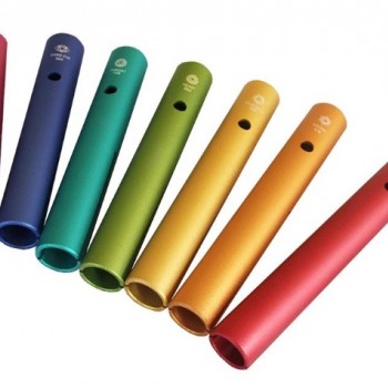 七彩蛙音管 蛙蛙管 七脈輪哇音管 7支套裝 Wah Wah Tubes 