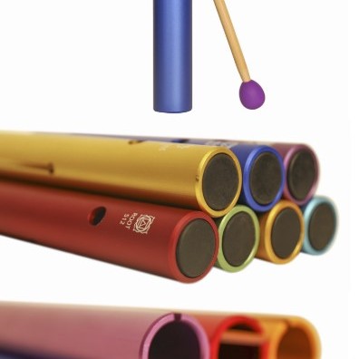 七彩蛙音管 蛙蛙管 七脈輪哇音管 單支裝 Wah Wah Tubes