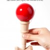 木製技巧球 劍球 劍玉 Kendama 條紋款 (18CM) KE01