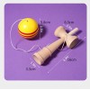 木製技巧球 劍球 劍玉 Kendama 條紋款 (18CM) KE01