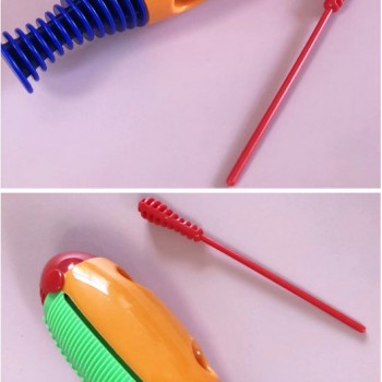 22CM 塑膠 刮筒 蛙鳴筒 刮瓜