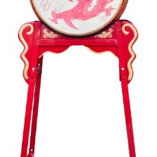 20吋 立式戰鼓 龍鼓 連立式鼓架