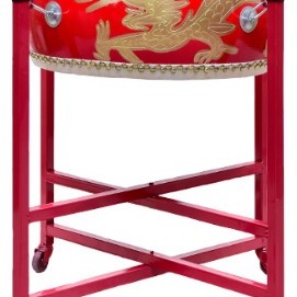 20吋 堂鼓 龍鼓 連成人鼓架