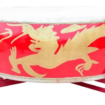 1.5米 大堂鼓 高邦龍鼓 大鼓龍鼓 連成人鼓架