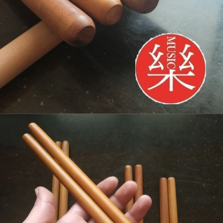 棗木紅心 中國鼓 鼓棒 中號鼓棒 堂鼓 鼓棍 28CM