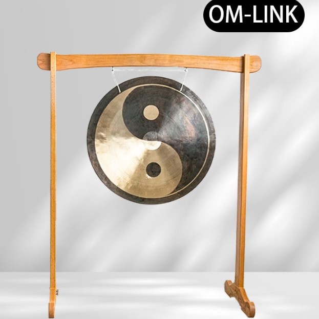 130CM 寬 OM-LINK 木質銅鑼支架 鑼架 木鑼架