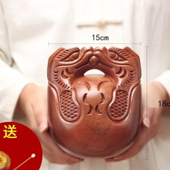 6吋 紫檀木 木魚
