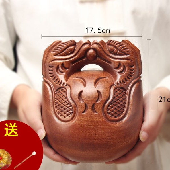 7吋 紫檀木 木魚