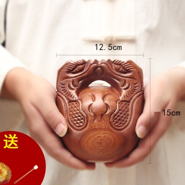 5吋 紫檀木 木魚