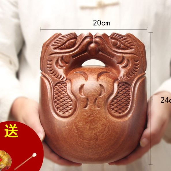 8吋 紫檀木 木魚