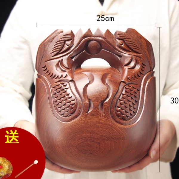 10吋 紫檀木 木魚