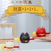  可愛招財貓款 小木魚