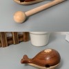 小鯨魚 手工木雕 木魚