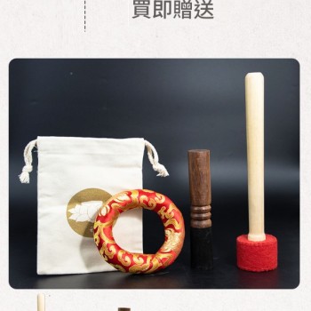 16CM 尼泊爾手工 紫金缽 紫金頌缽 Singing Bowl