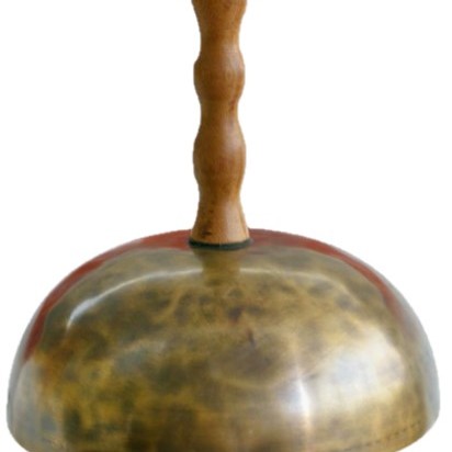 20CM 尼泊爾手工 手持頌缽 手柄款頌缽 Singing Bowl