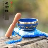 9.5CM 尼泊爾手工 銅磬 藍色頌缽 藍色經紋款