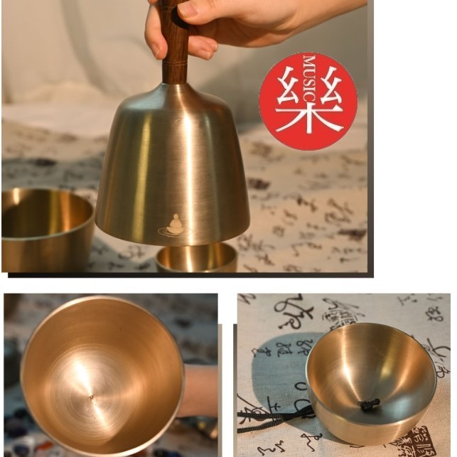 11.5CM 尼泊爾手工 手持喚醒缽 手持缽 