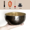 26CM 尼泊爾手工 烏金雙色 滿月頌缽 頌缽 Singing Bowl
