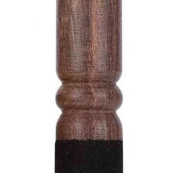 銅磬 頌缽皮棒 雞翅木敲棒 敲擊皮棒 11CM