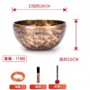 20CM 尼泊爾手工 滿月頌缽 Full Moon Singing Bowl
