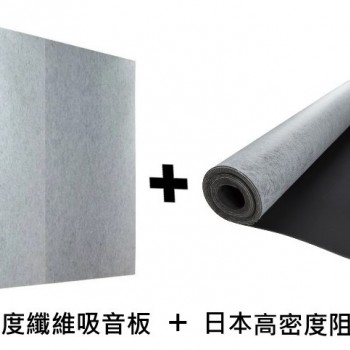 CS-AS60 倒角 超高密度 吸音隔音板 (1.2CM厚) 5件裝