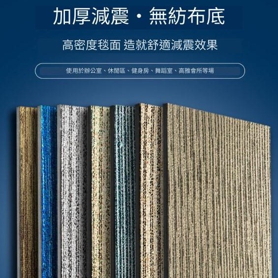 CS-AS 隔音地毯 加厚 減震 隔音墊 吸音地墊 50CMX50CM  (10mm厚) 