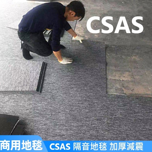 CS-AS 隔音地毯 加厚 減震 隔音墊 吸音地墊 50CMX50CM  (10mm厚) 