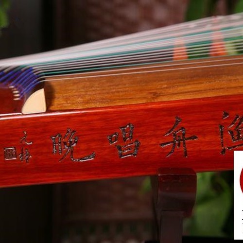 敦煌古箏 漁舟唱晚 696M 亭亭玉立 圖案