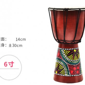 6吋 非洲鼓 點彩款  