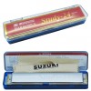 SUZUKI 24 孔高級複音 口琴 Harmonica
