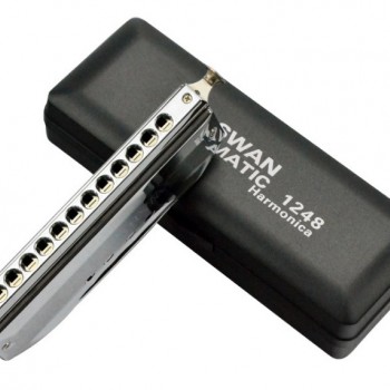 SW1248 天鵝牌12孔48音 半音階口琴 Harmonica